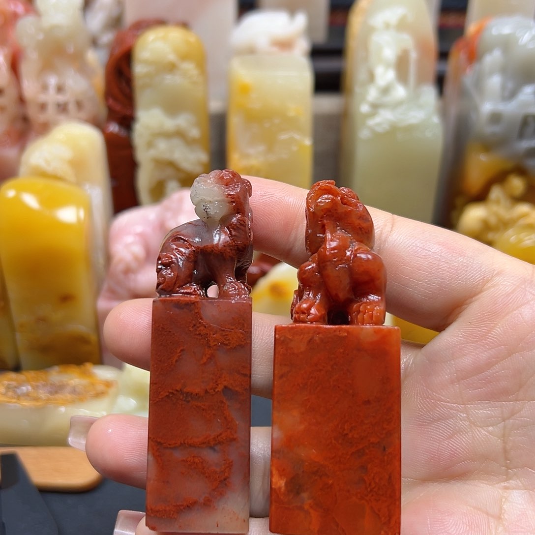 寿山石印章雕刻工艺