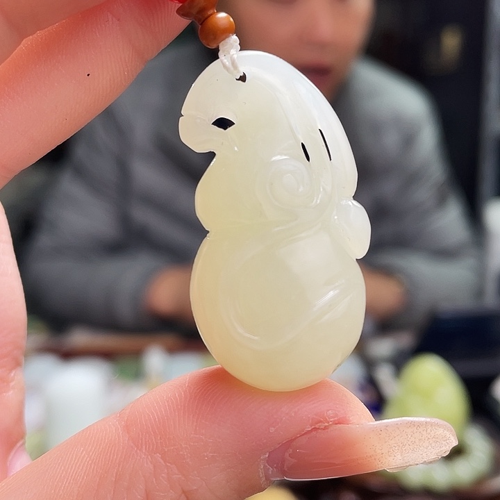 和田玉挂件未镶嵌定制发货