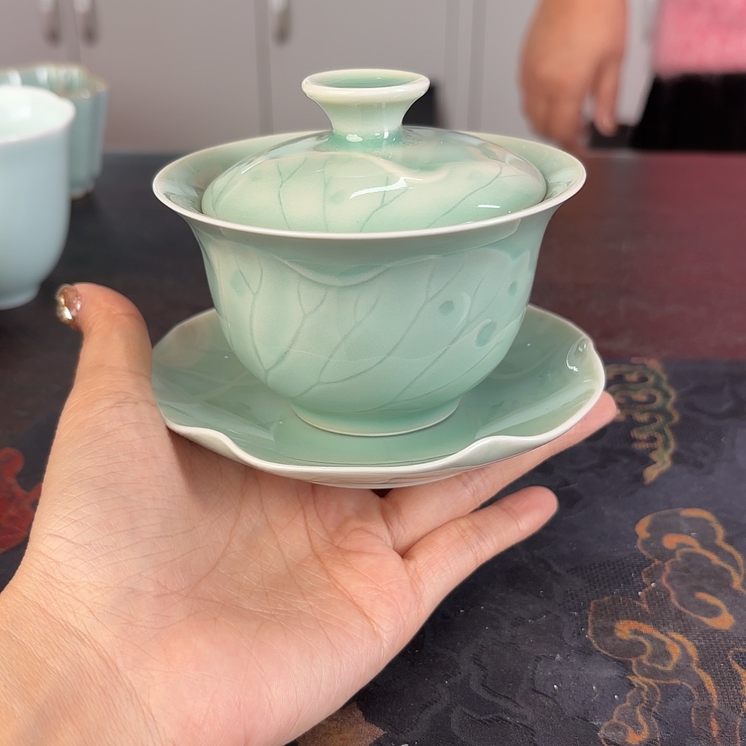 小米茶器龙泉云间青瓷