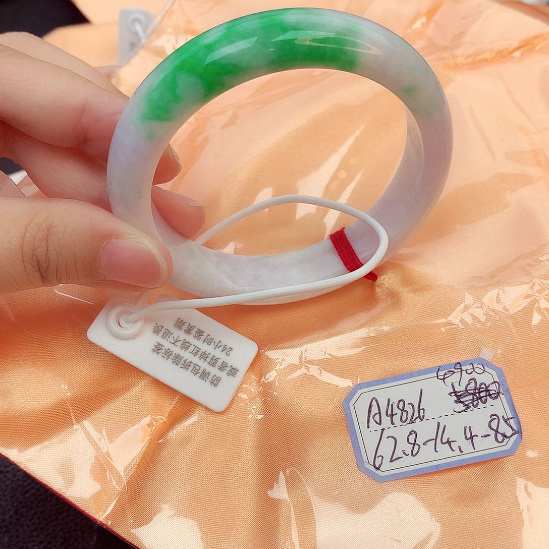 翡翠未镶嵌手镯缅甸翡翠