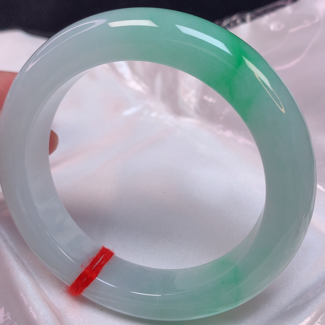 翡翠手镯未镶嵌55 翡翠手镯