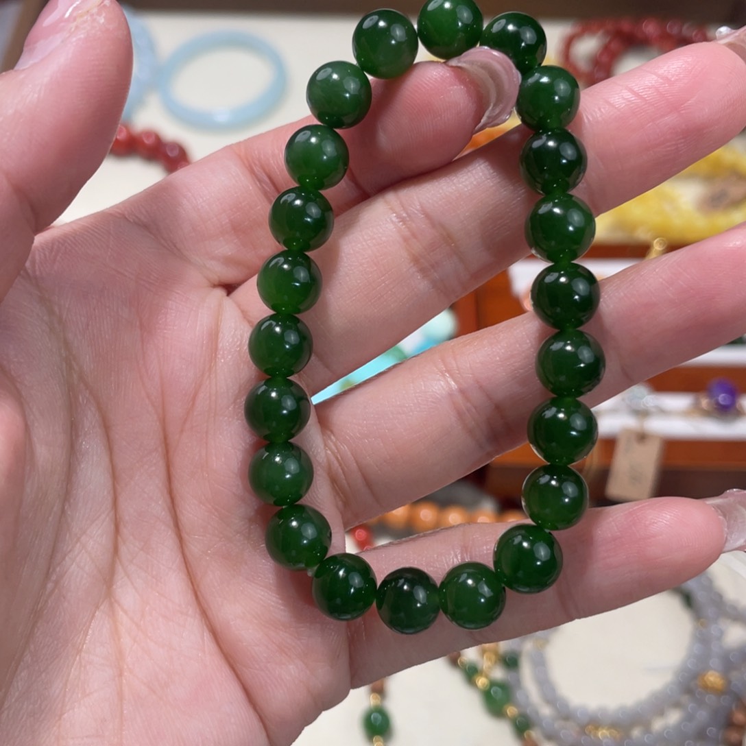 和田玉手链未镶嵌