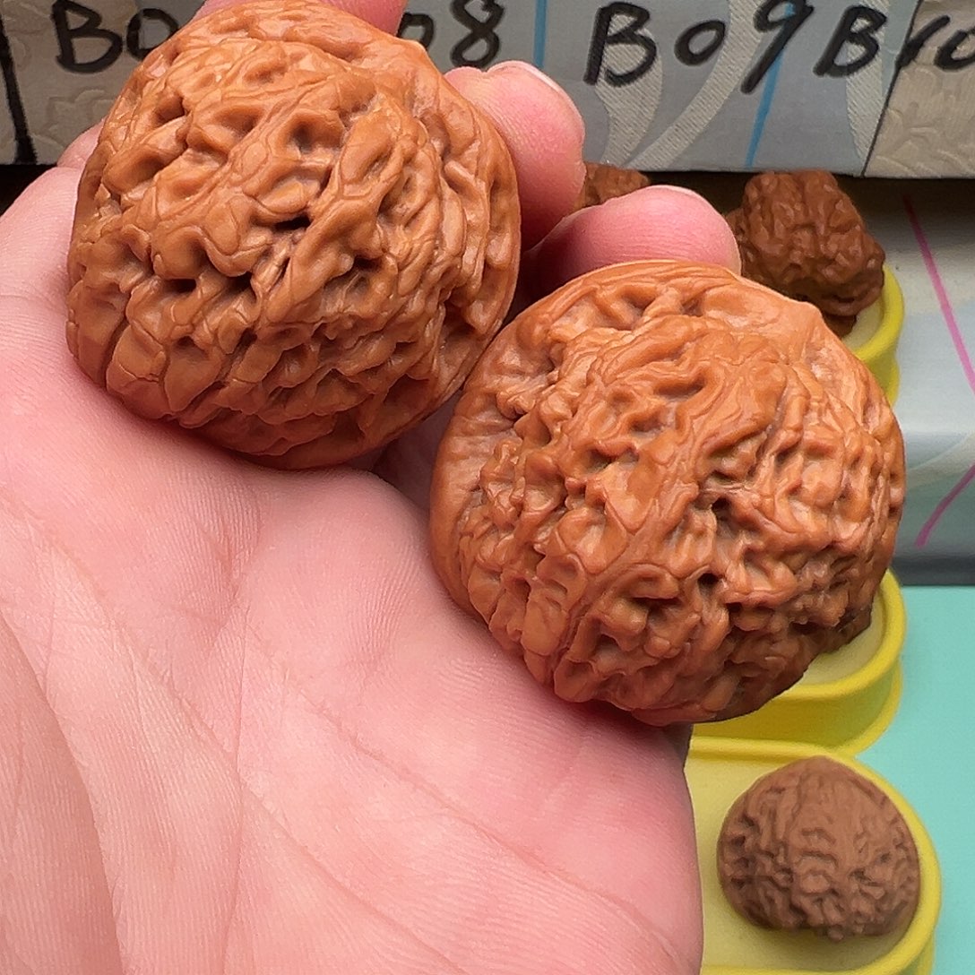 随***动吊坠文玩核桃莲花40