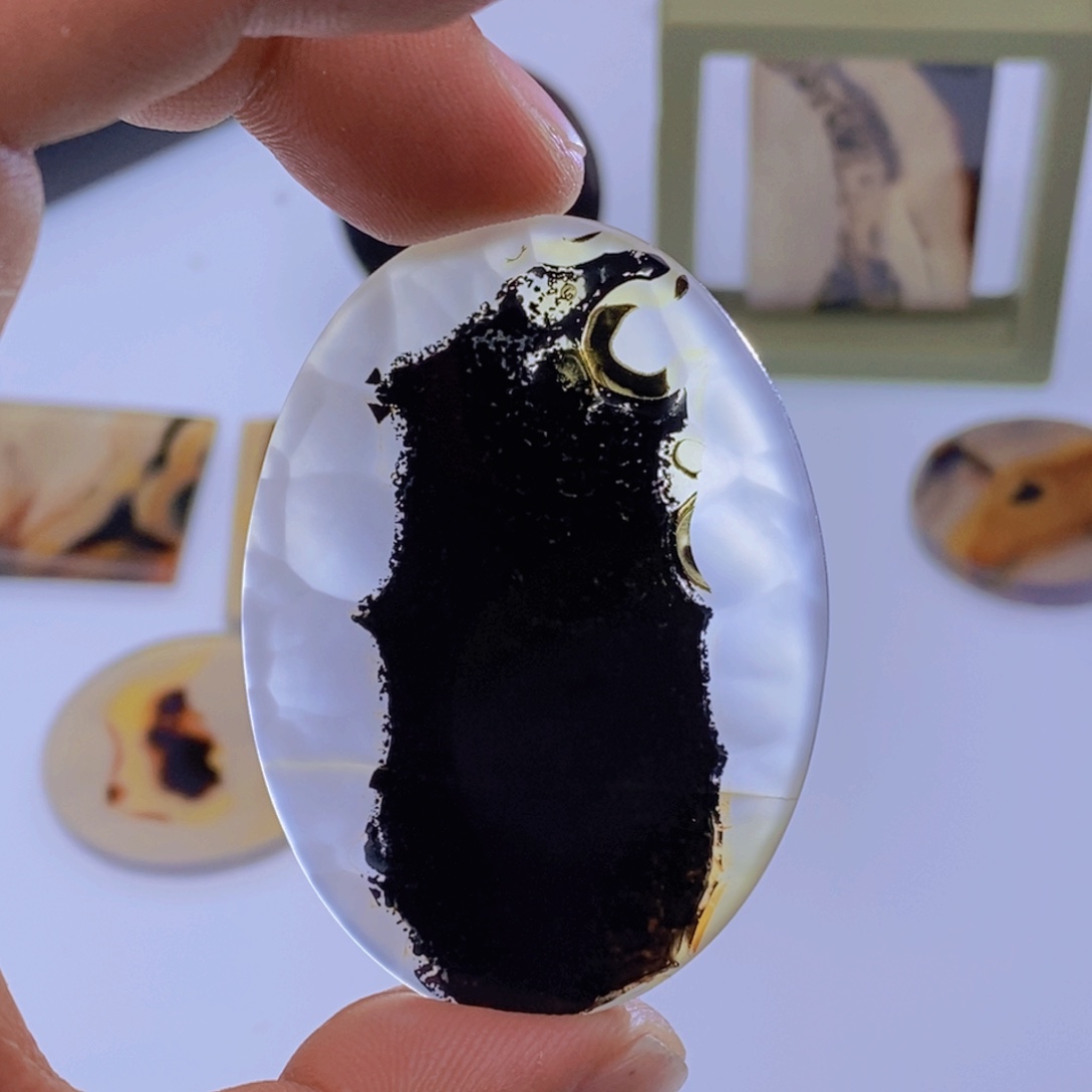 玛瑙/玉髓未镶嵌吊坠(不含链)1010