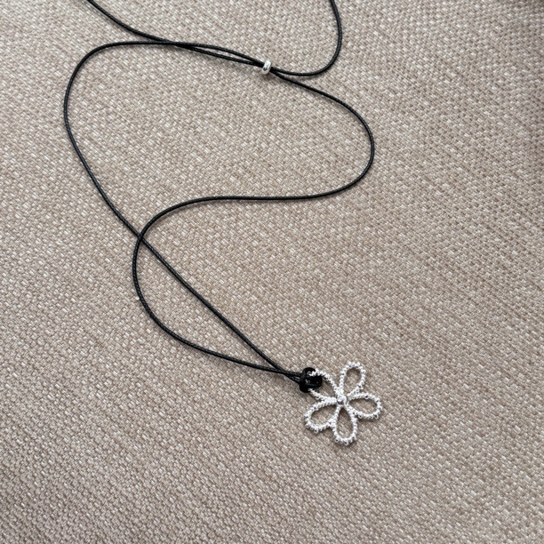 铜合金项链 （欧尼同款）韩系镂空大花皮皮项链