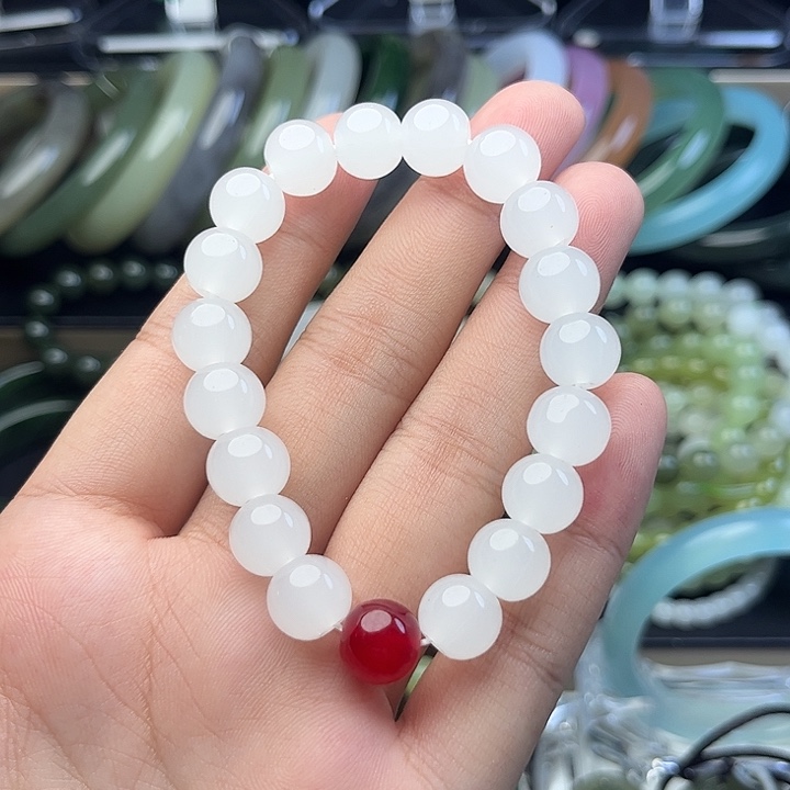 石英质玉手串未镶嵌