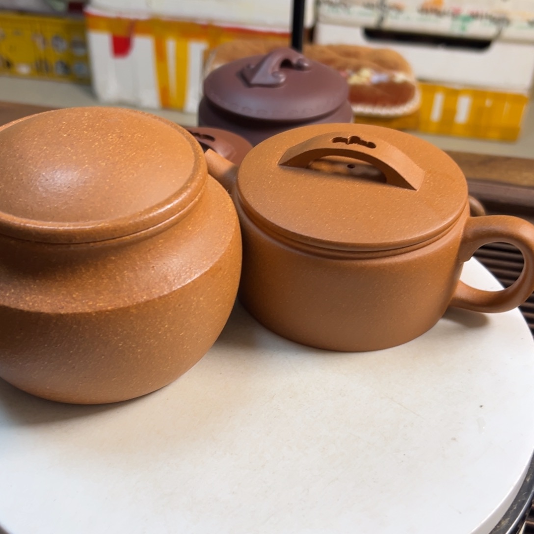 紫砂茶壶黄将破汉瓦260