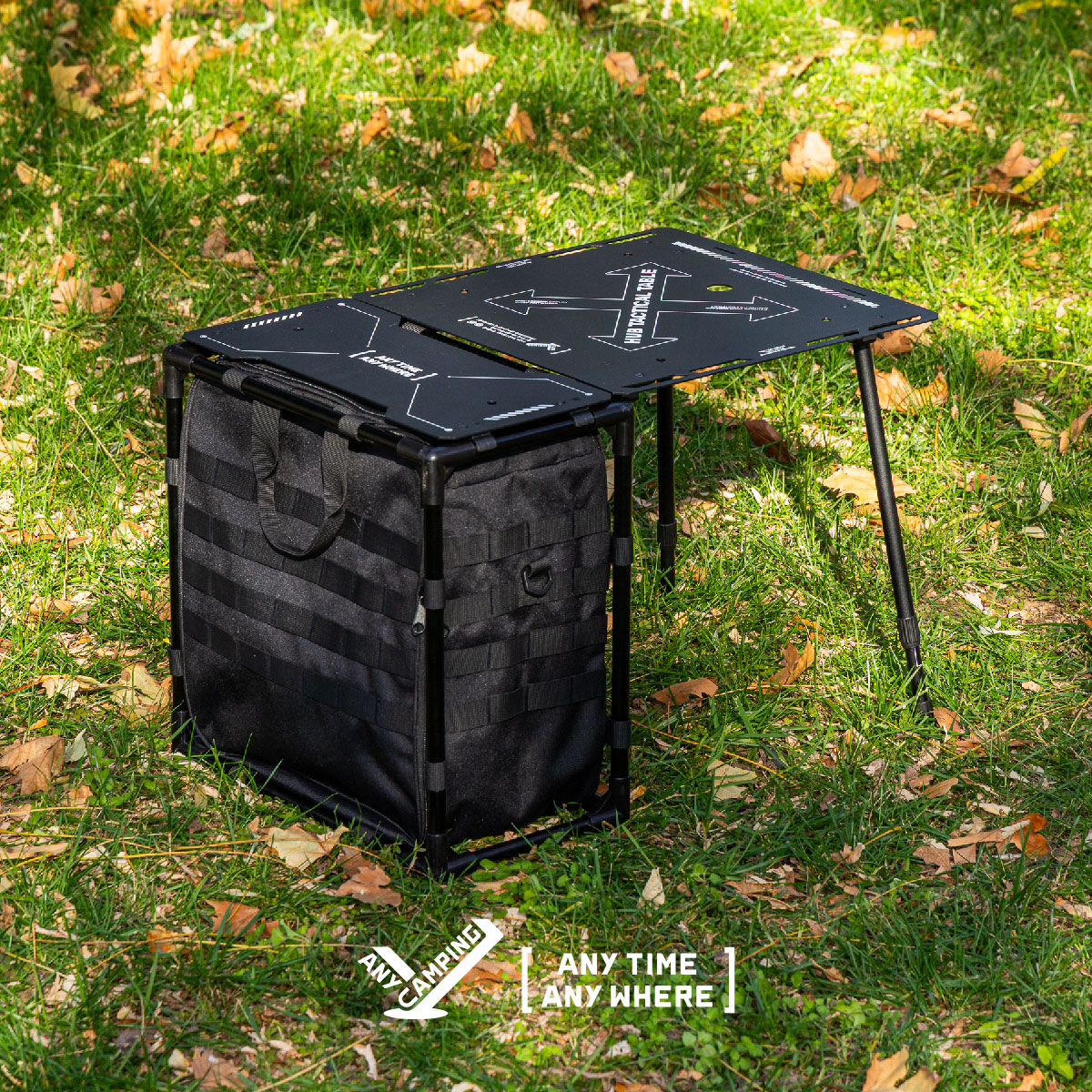 【无界露营】新款战术枢纽桌 便携式户外烧烤桌 可拆卸野餐露营装备