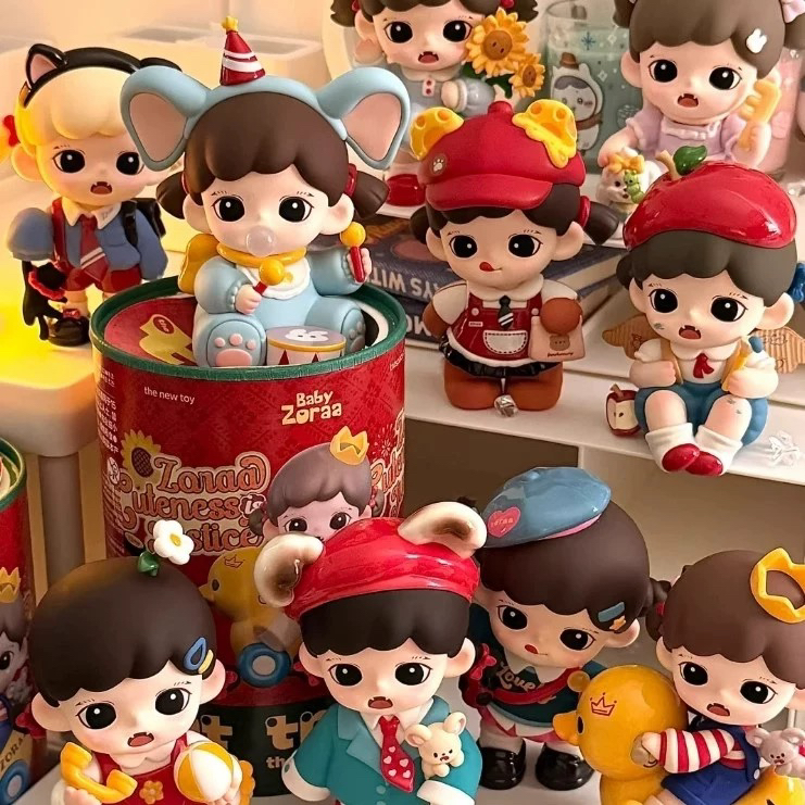 【拆盒】Zorra可爱即正义系列手办盲盒-兮兮潮玩摆件盲盒