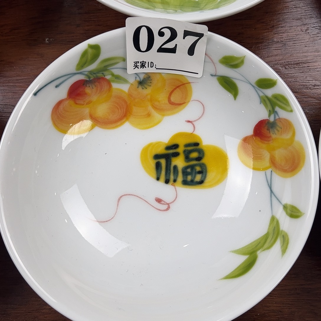 瓷片景德镇陶瓷手工手绘制作