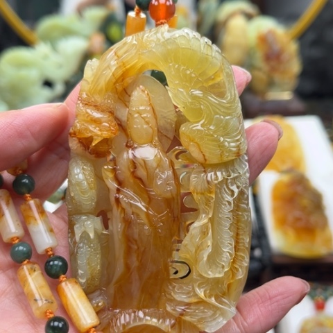 岫玉未镶嵌挂件ℒ****挂件