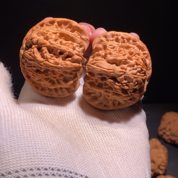 吊坠文玩核桃全品47大闷白