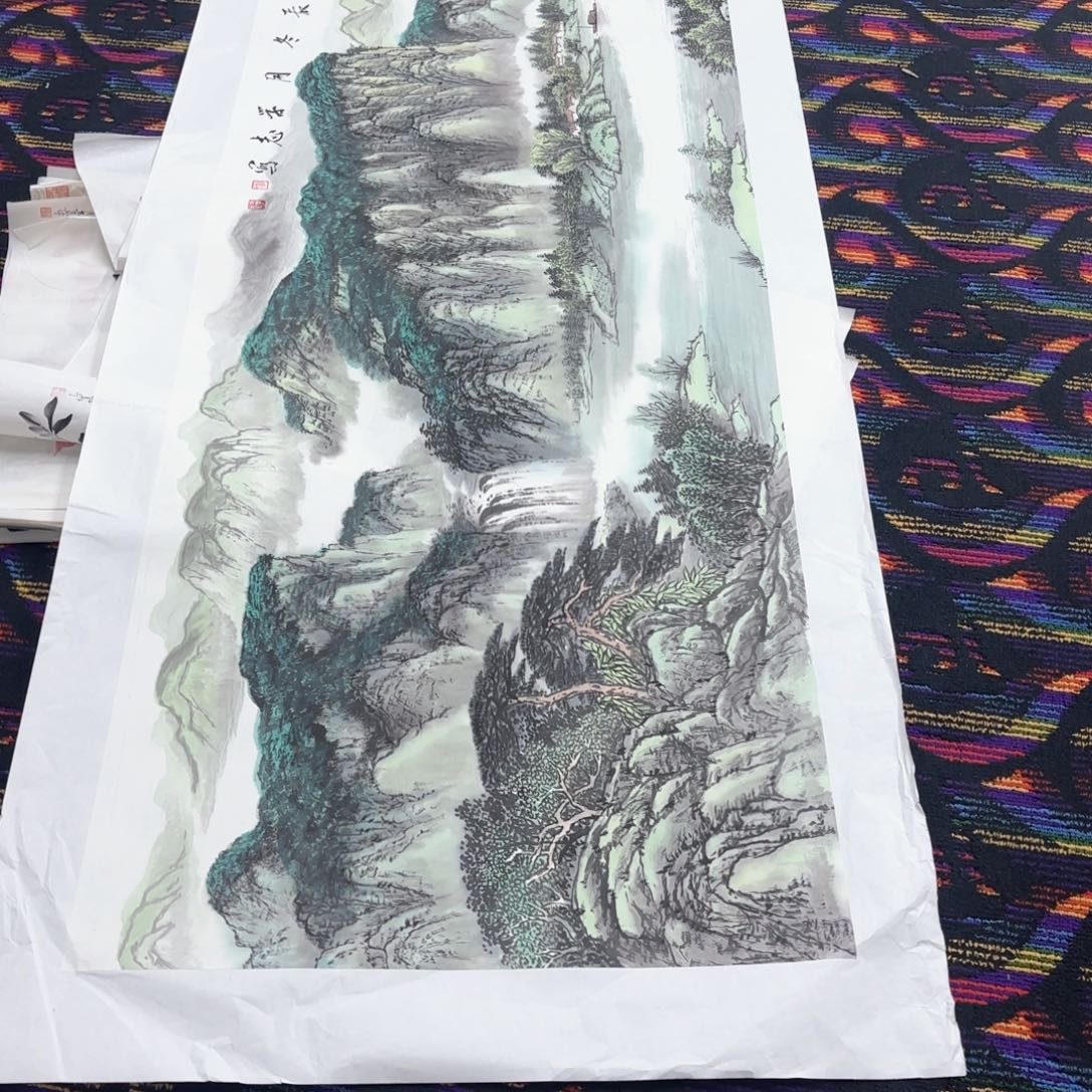 国画a****s刘学志240/70山水马