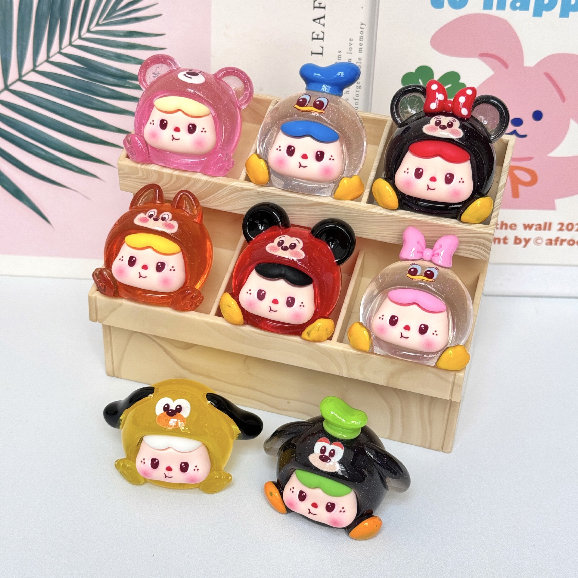 【九宫格 对对碰】高透细闪妮妮饱饱diy