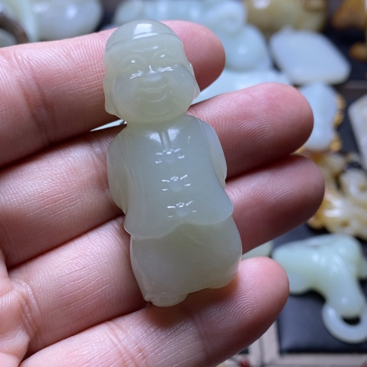 【闪购商品】和田玉（糖玉）颈饰未镶嵌