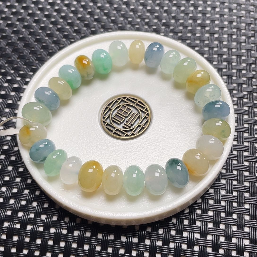 翡翠手链未镶嵌卡10