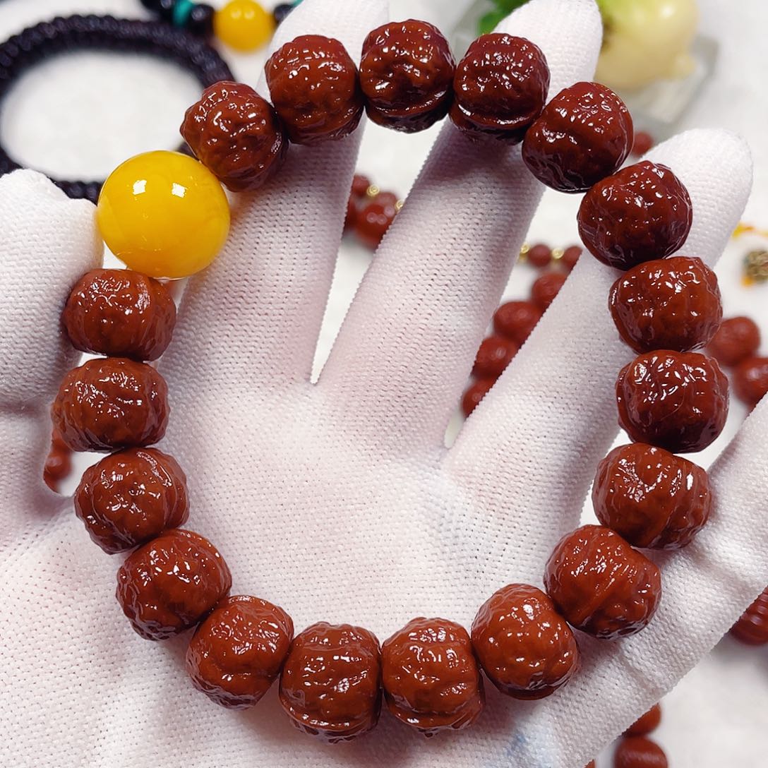 猴头核桃吊坠猴头