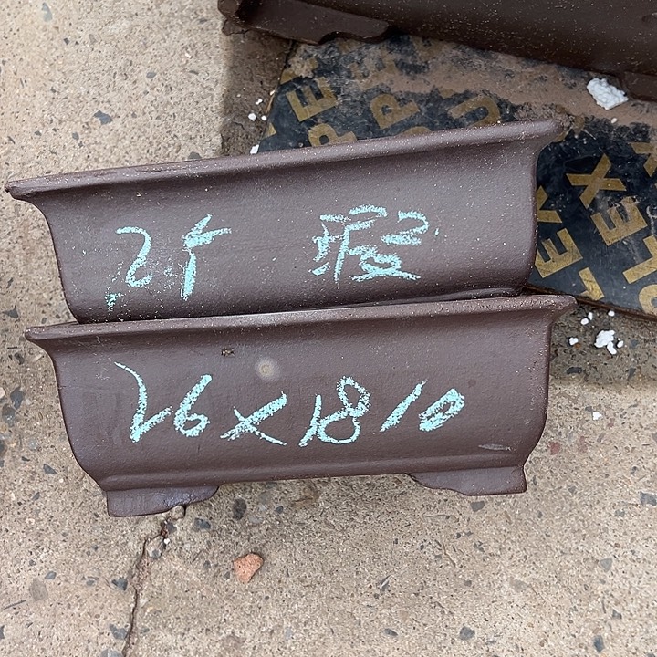 紫砂花盆，透气花盆