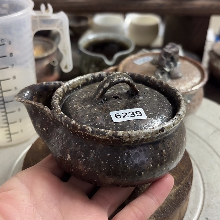 刚***好茶盏源头柴烧好货多6239