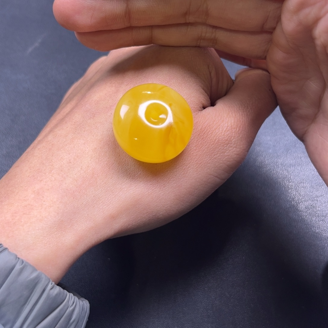 蜜蜡颈饰未镶嵌多样性老黄蜡钢板料平安扣