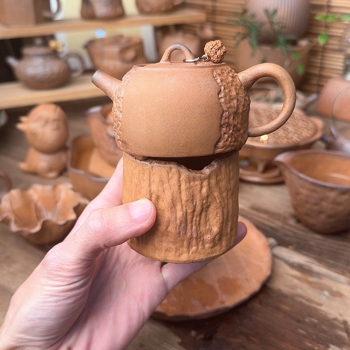 原矿老岩泥茶器系列