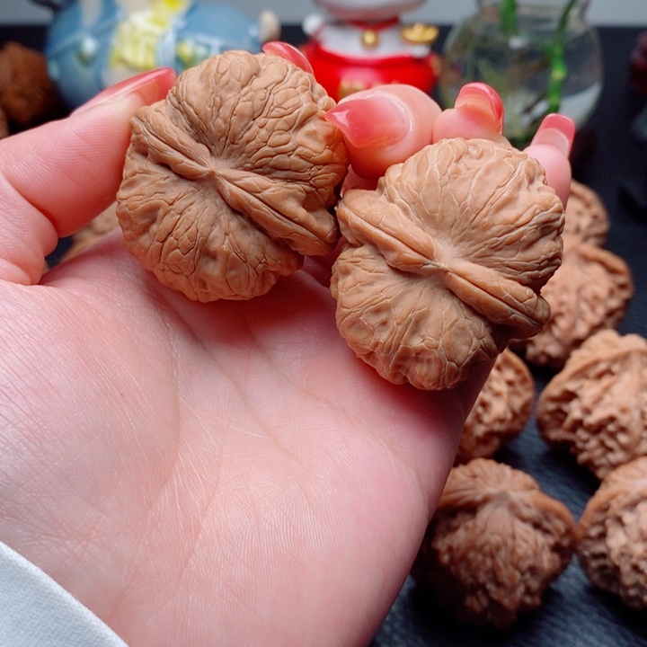 文玩核桃把件元宝42