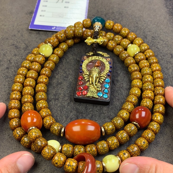 星月菩提吊坠脖挂