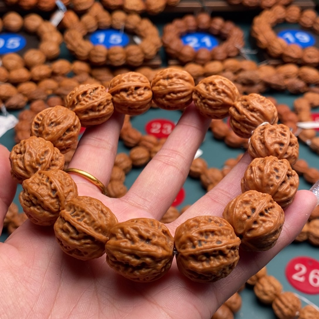 文玩核桃手串麻花筋