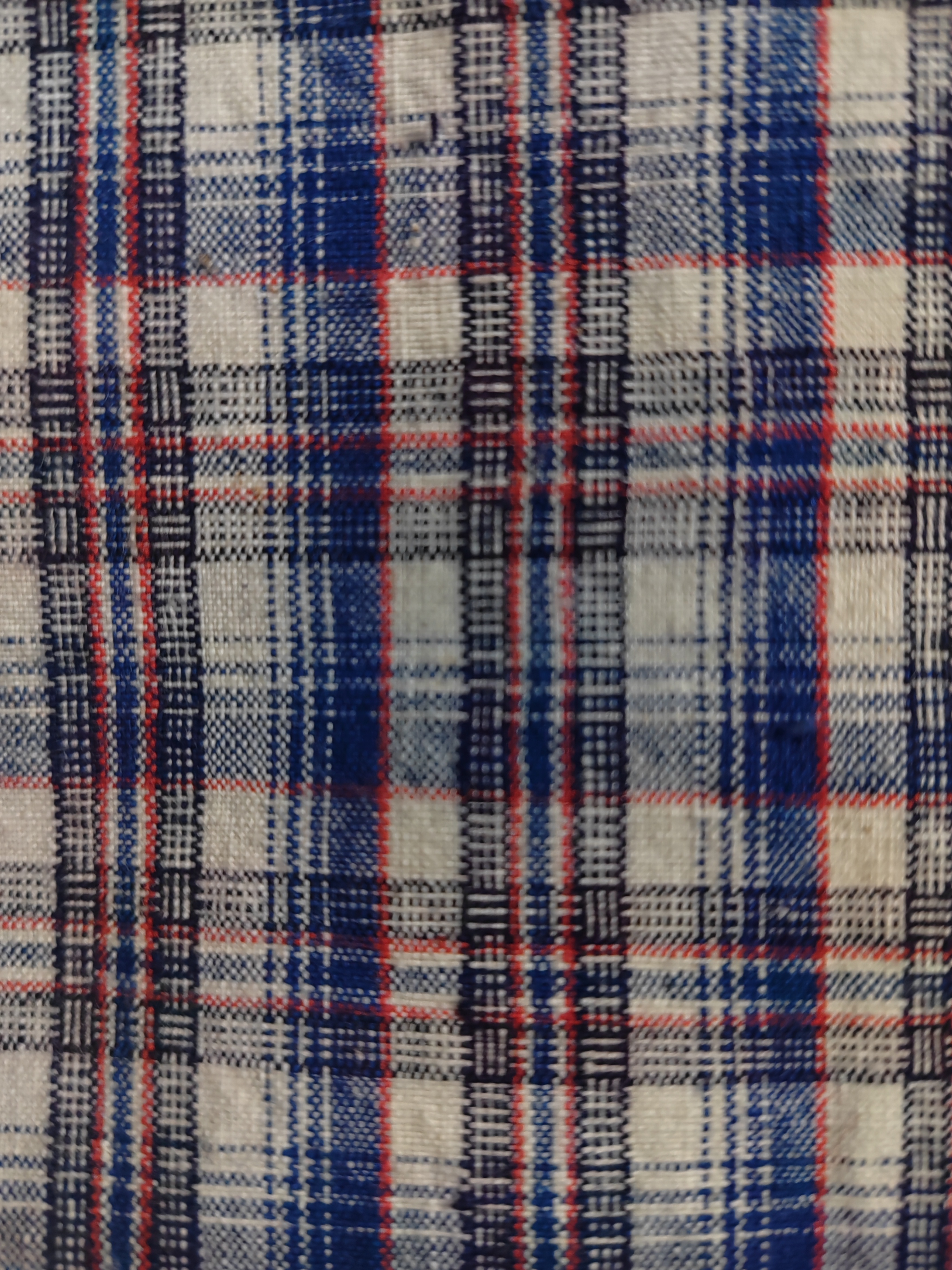 全棉手工织布崇明土布