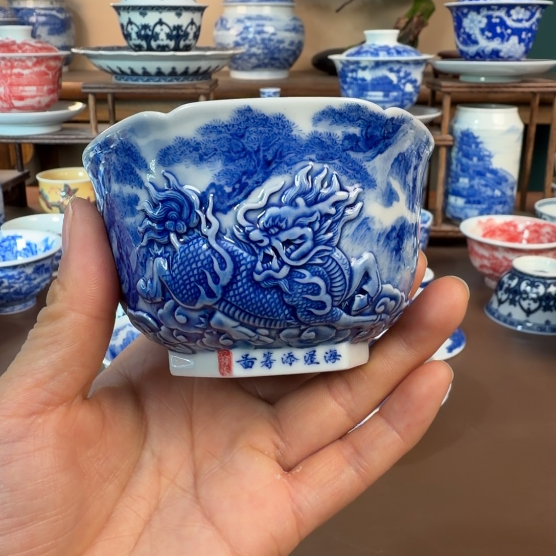 景德镇陶瓷手工手绘