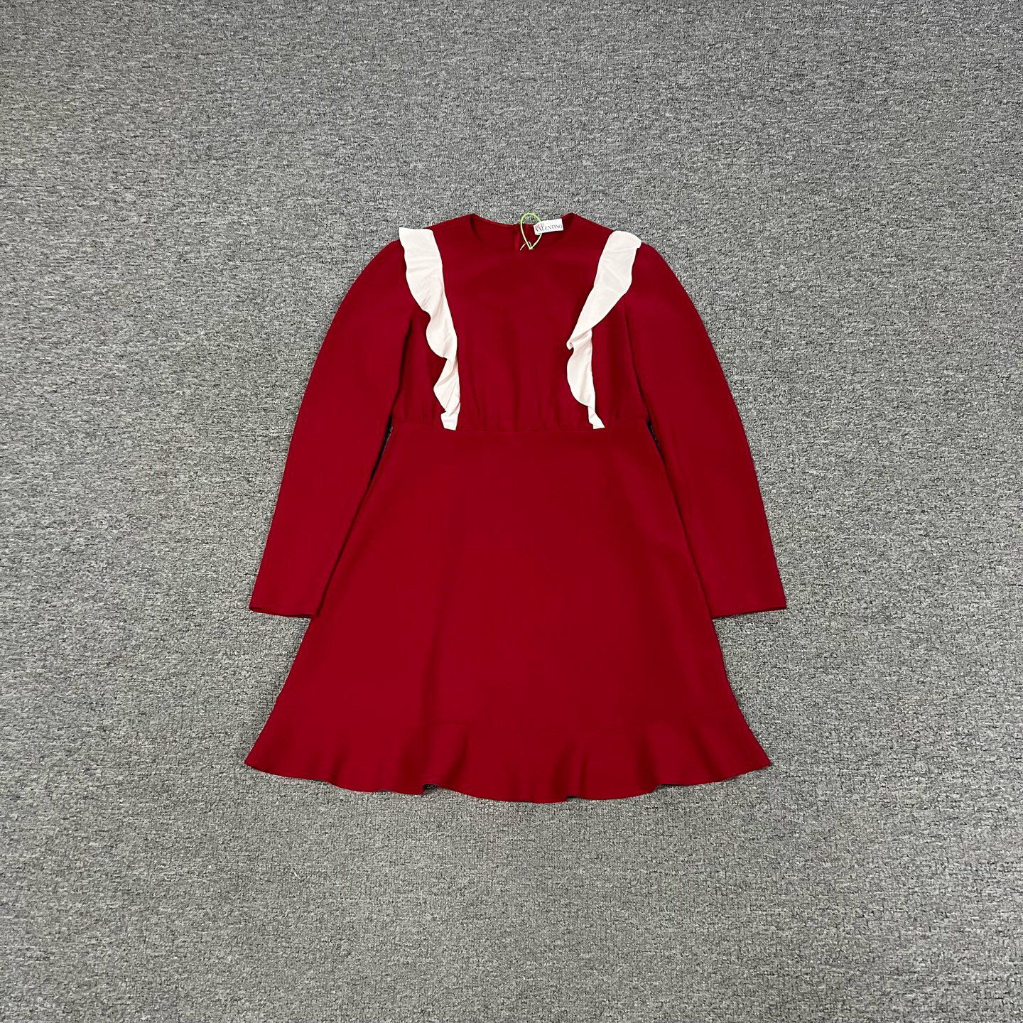 99新 AMIPARIS 华伦天奴 红色连衣裙