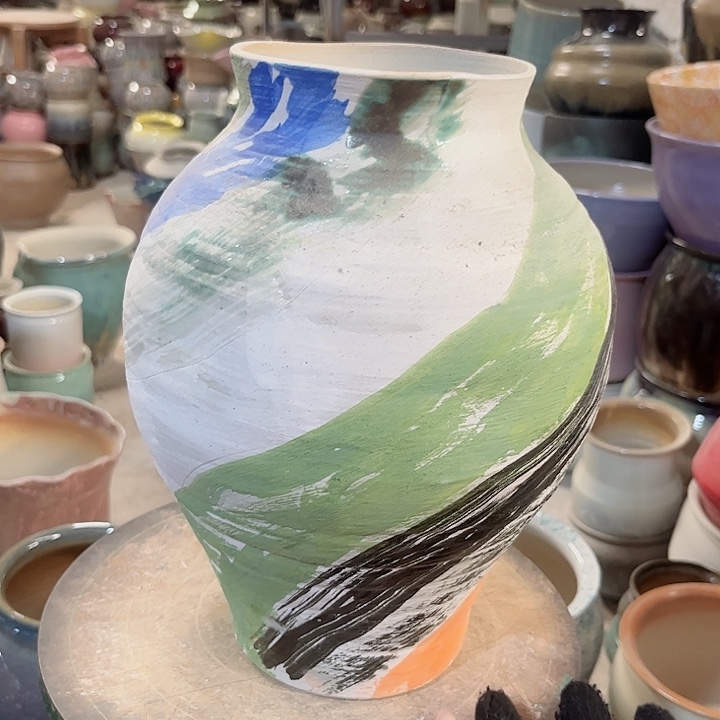 瓶口11高27 景德镇陶瓷满29包邮