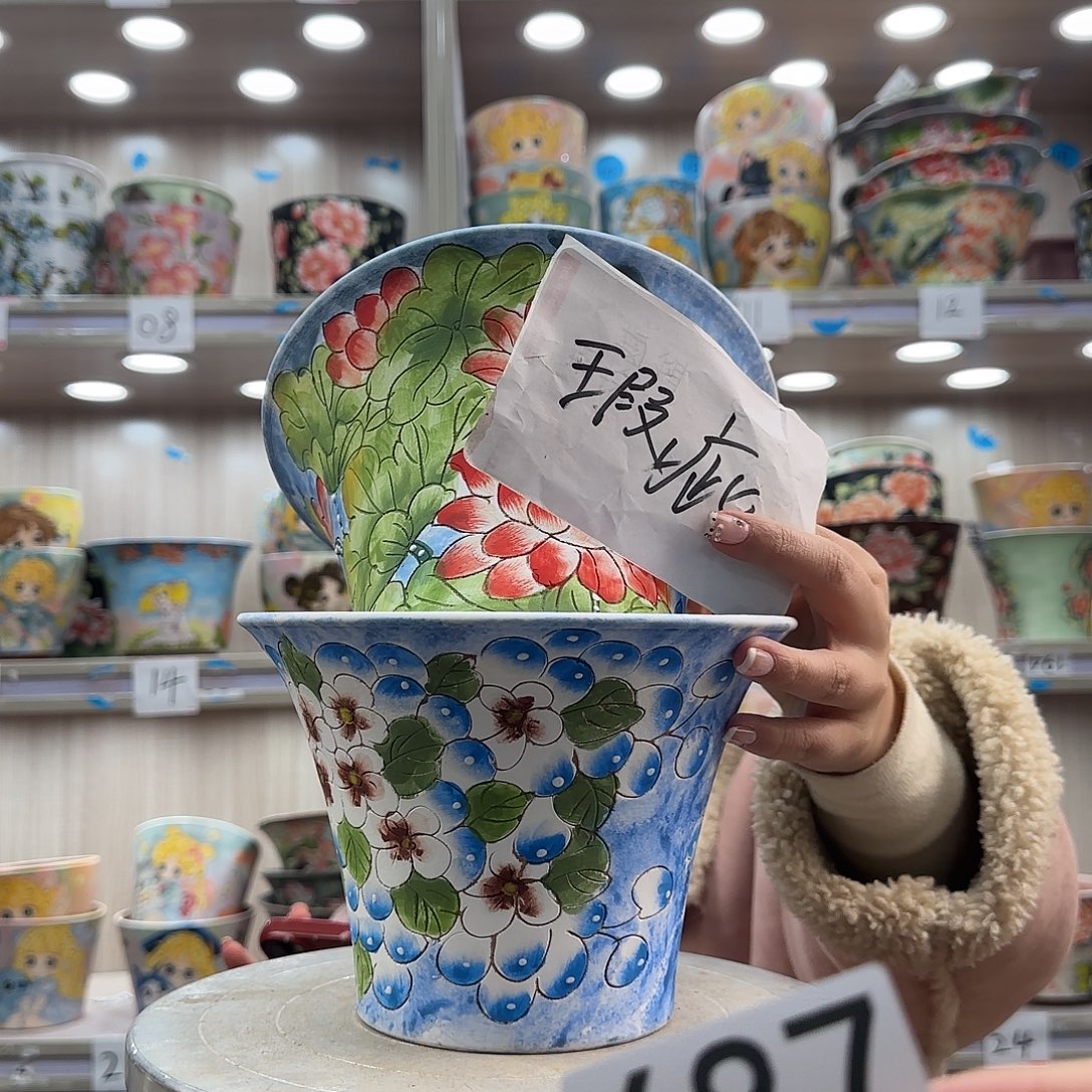 紫砂花盆瑕疵瑕疵687