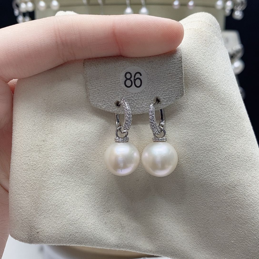 吊坠(赠链)银S925镶嵌淡水珍珠