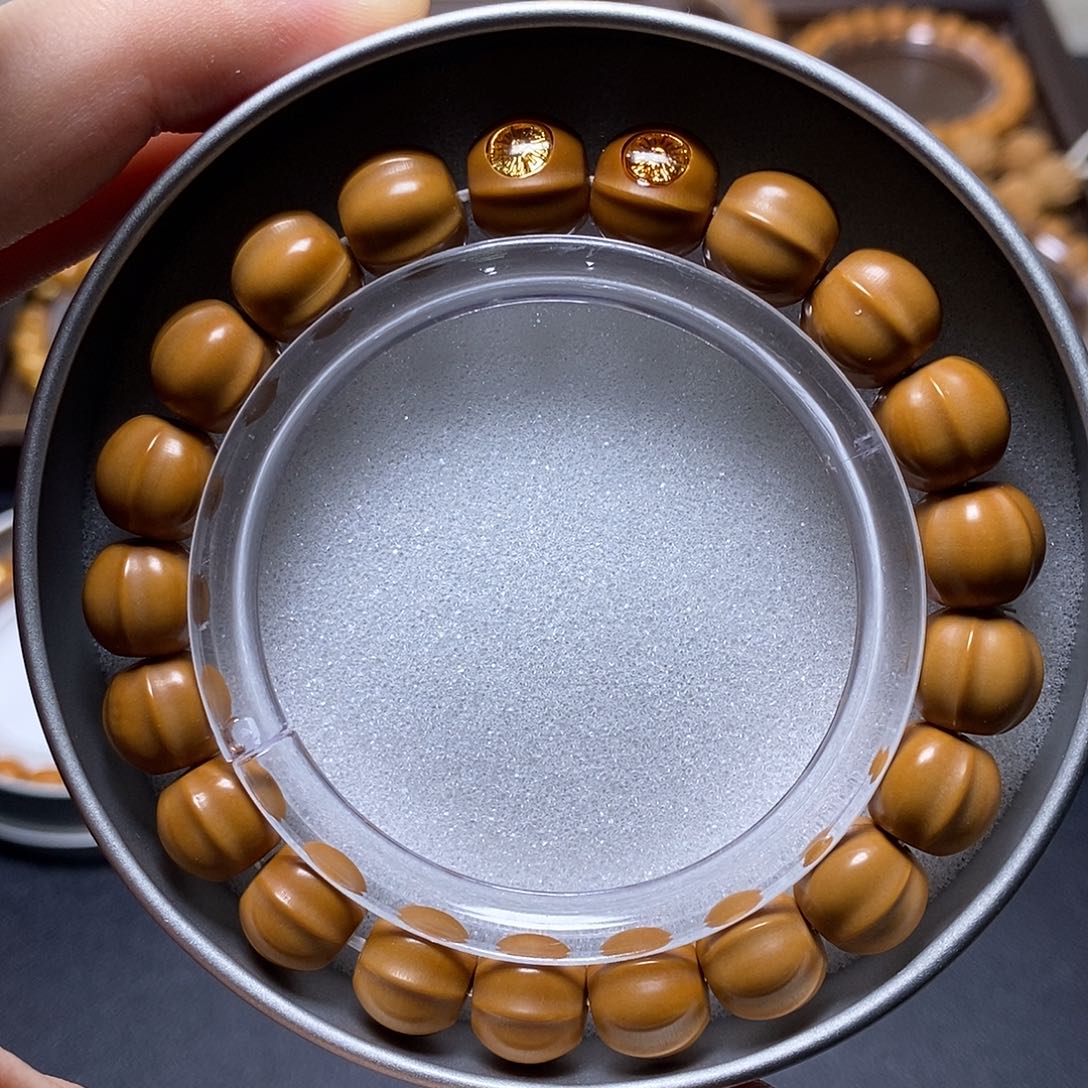 猴头核桃手串双标四花鲨鱼鳍尺寸11左右全品36号