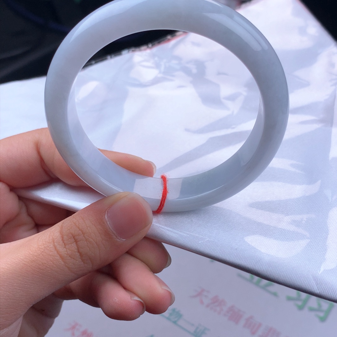 翡翠手镯未镶嵌64号55