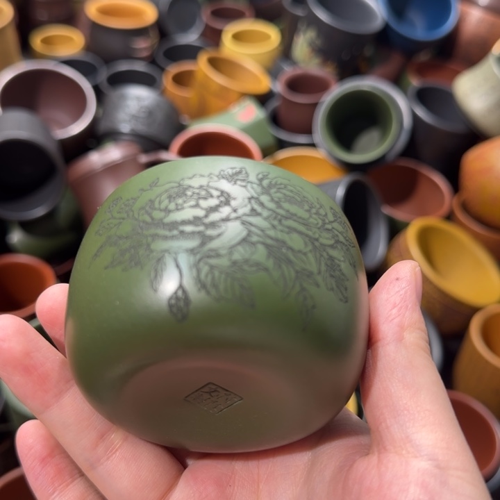 茶杯紫砂全手工紫砂