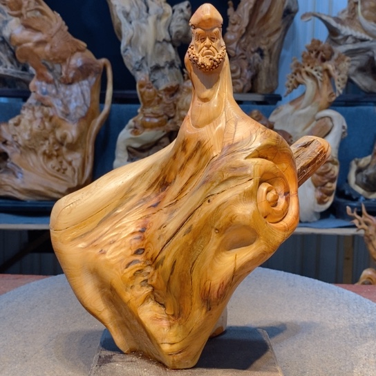 柏木（崖柏）根雕摆件