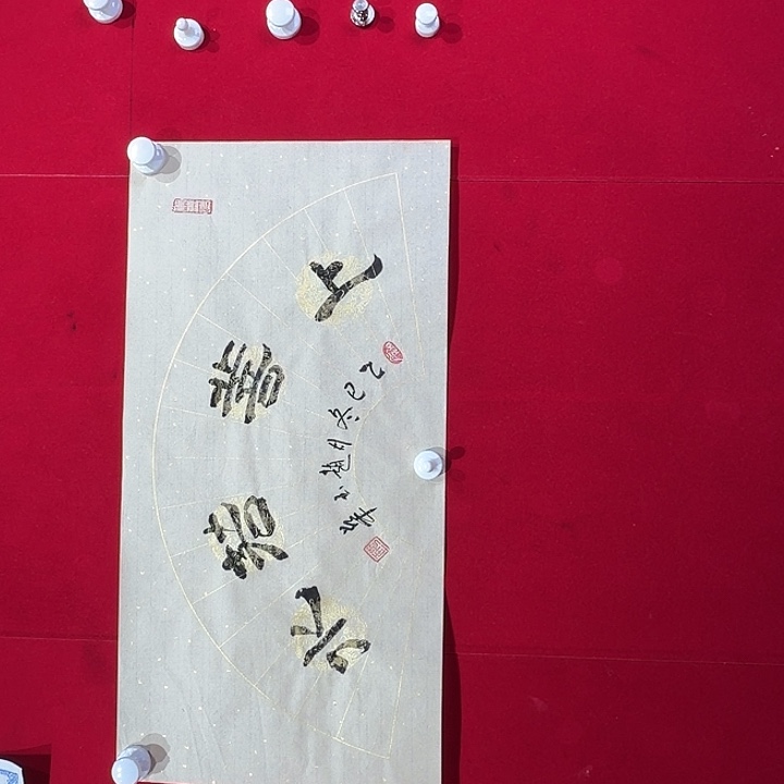 书法赵玉华老师现场书写