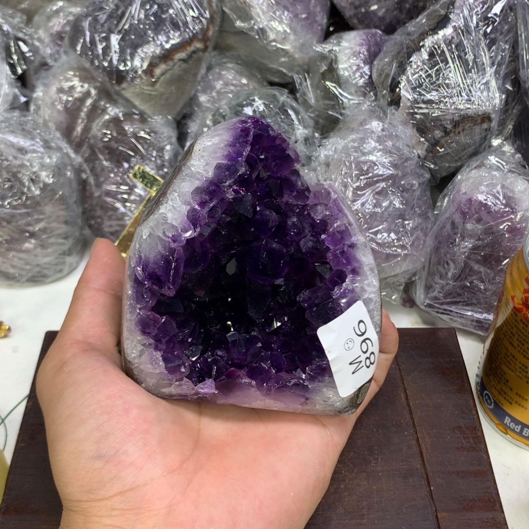 未镶嵌摆件紫晶水晶