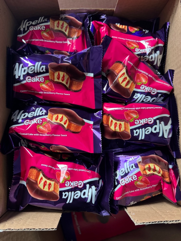 阿尔佩拉Alpella巧克力草莓夹心小蛋糕正品巧克力蛋糕土耳其进口