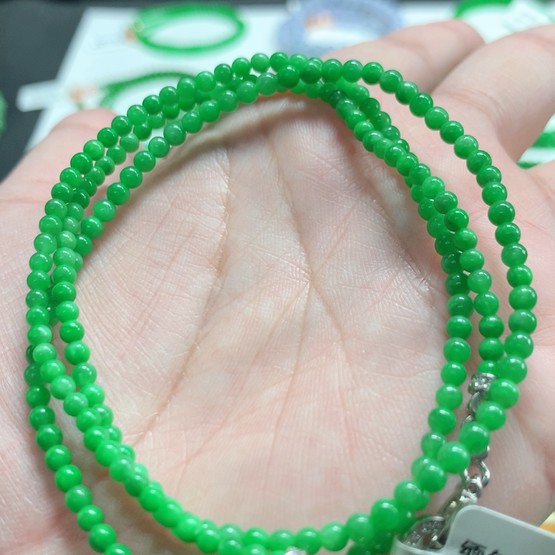 翡翠未镶嵌手链翡翠