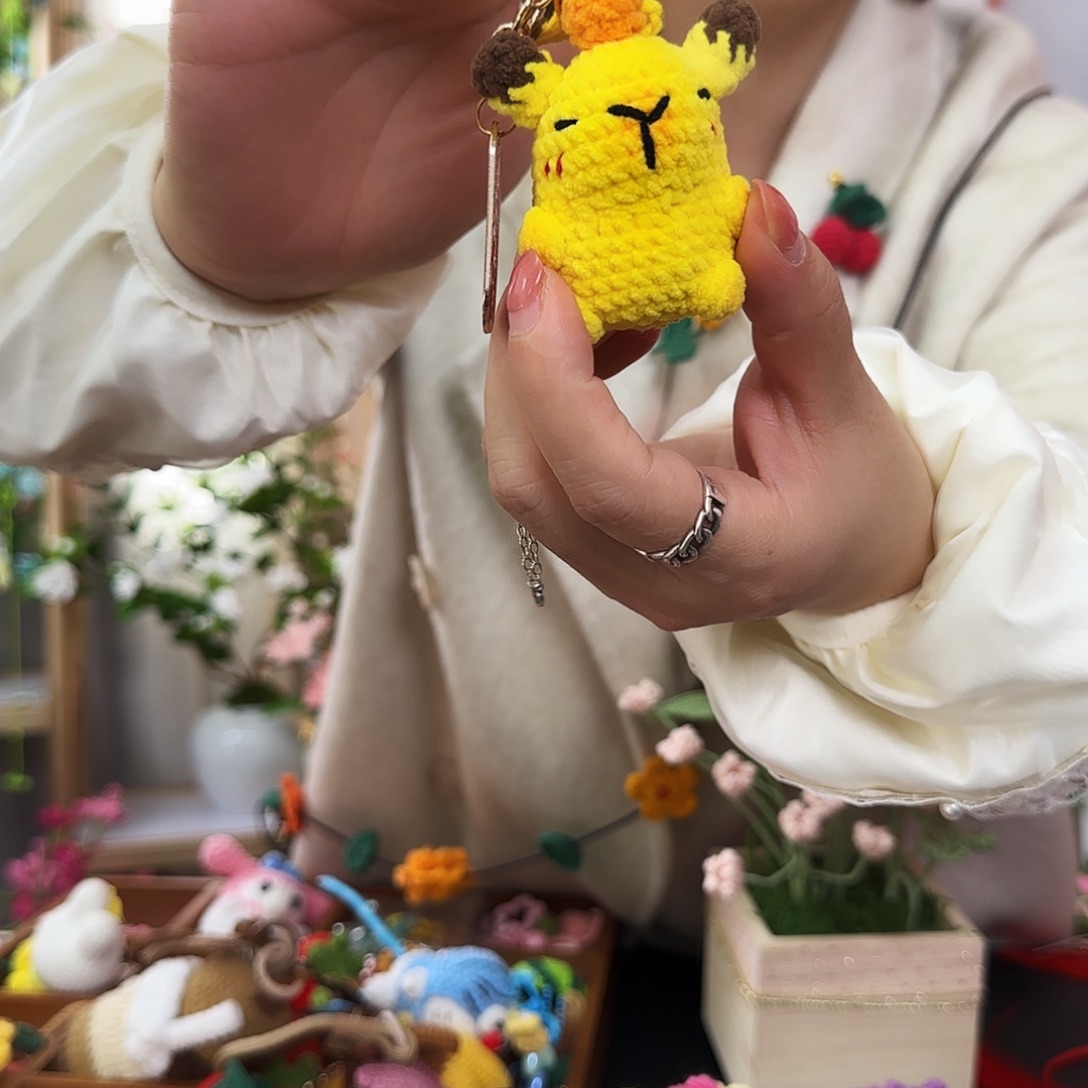 纯手工钩织钩织挂件