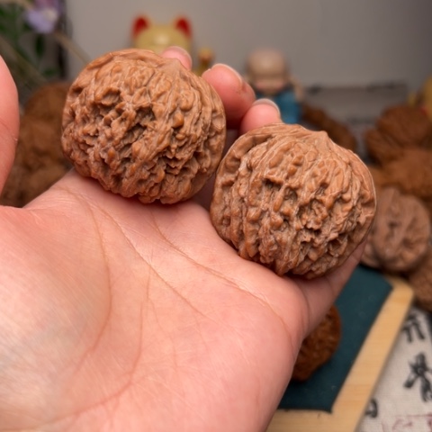 吊坠文玩核桃42全品137狮子头