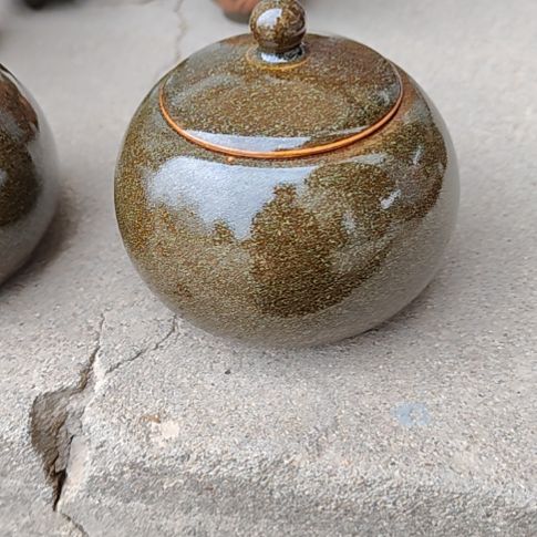摆件茶叶沫茶叶罐微瑕体验介意勿拍