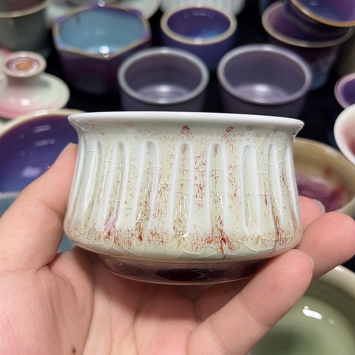 陶摆件钧窑茶器钧窑茶器
