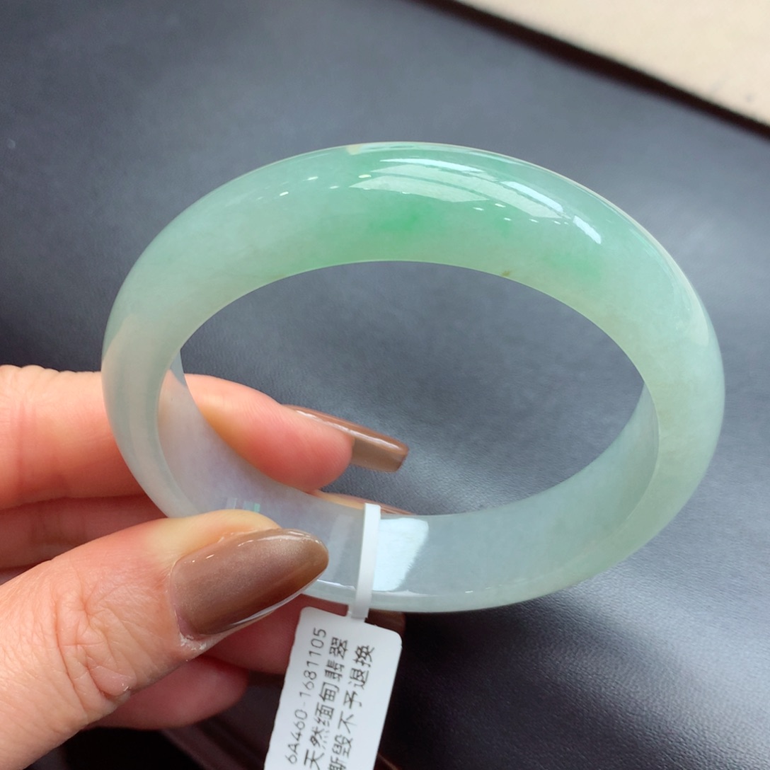 翡翠手镯未镶嵌缅甸翡翠手镯