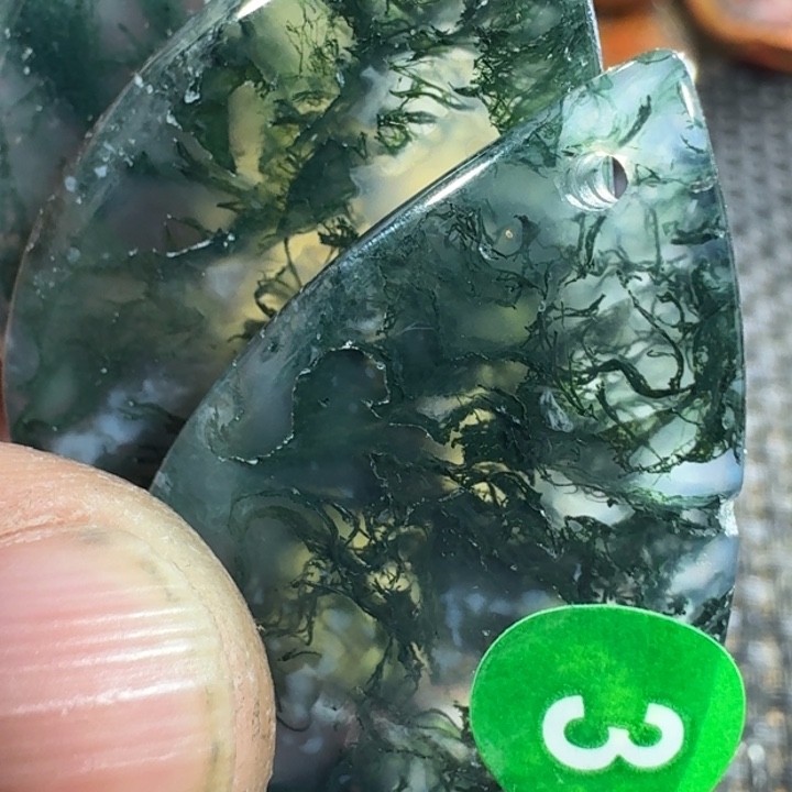 雁***扬玛瑙/玉髓未镶嵌颈饰