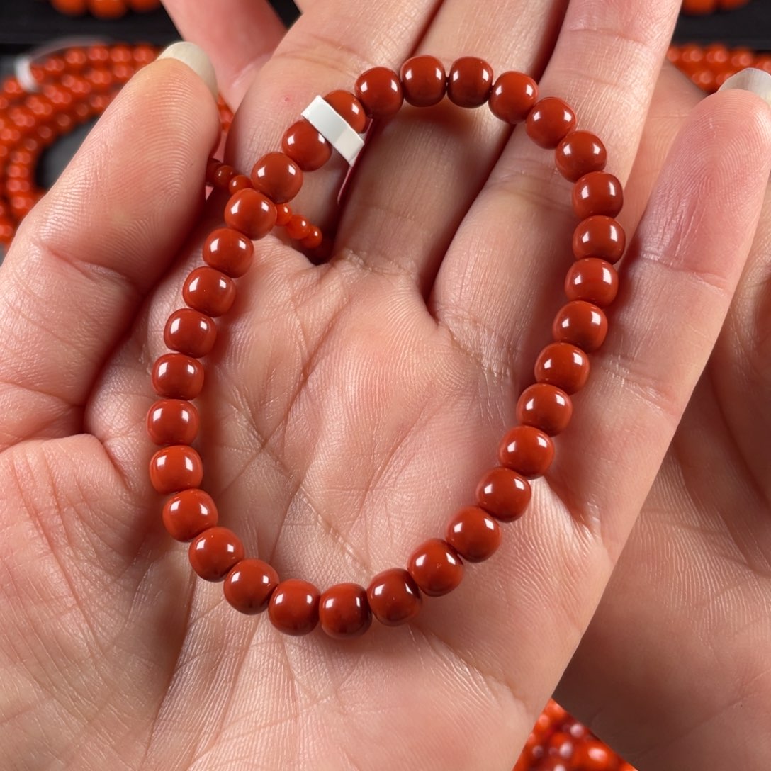 南红玛瑙手链未镶嵌L*妞5
