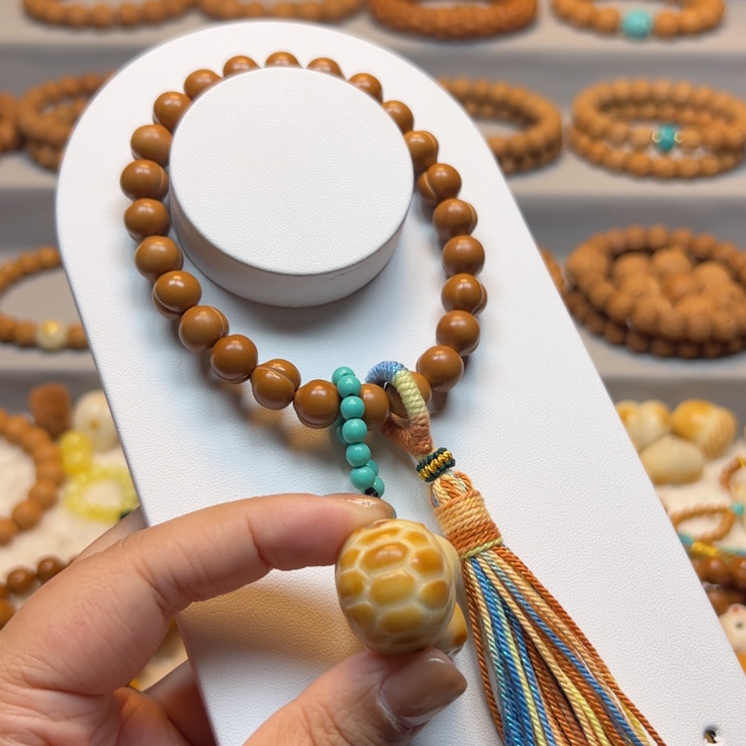 小***白猴头核桃手串10屁桃福利